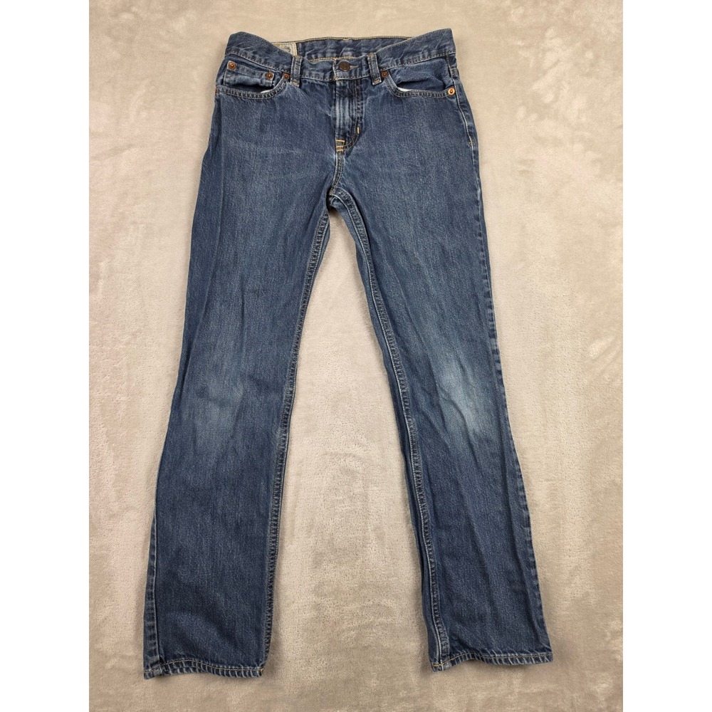 Polo Ralph Lauren Jeans Kids Size 14 Blue Slim Fit Straight Leg Denim Pants